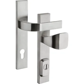 Dveřní kování RN1 FONDI Nerez mat – Rozteč: 72