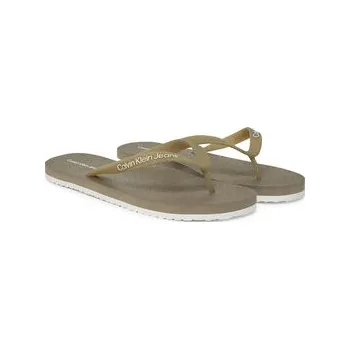 Pánské žabky Žabky Calvin Klein Jeans Thong+ Tpu YM0YM01265 Hnědá 42