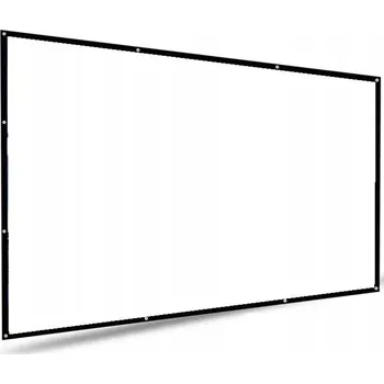 Projekční technika PROJEKČNÍ PLÁTNO 16:9 PŘENOSNÉ SKLÁDACÍ PLÁTNO 100 PALCŮ 221X125