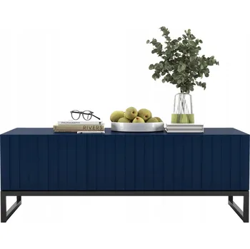 Konferenční stolek Konferenční stolek Meble Lindner obdélníkový 110 x 54 x 39 Cm odstíny modré