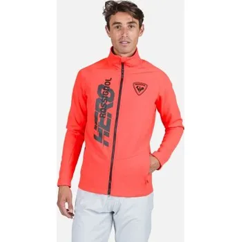 Pánská mikina ROSSIGNOL NEW HERO CLASSIQUE CLIM Neon Red RLNML13-316 25/26 velikost XL