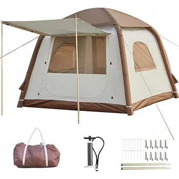 Stan Stan turistický DanCoom nafukovací pro 4 osoby béžový 3000 mm