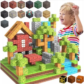 ostatní stavebnice Magnetické hračky Montessori, Stavební STAVEBNICE , STAVEBNICE pro děti