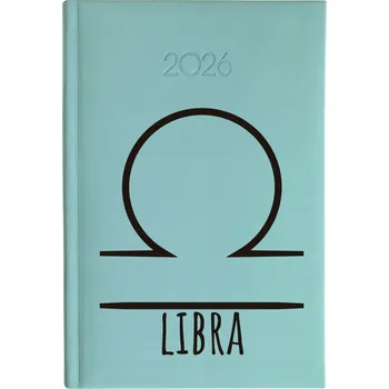 Kalendář Knižkový kalendář 2026 A5 FunnyCase modrý