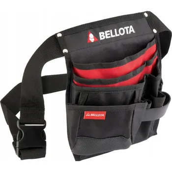 Tkaný opasek na nářadí, 4 kapsy, poutko na kladivo, extra silný BELLOTA