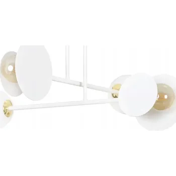 Emibig MINERVA 4 WHITE Stropní Svítidlo / stropní svítidlo Ocel lakovaná sklo Bílá 1