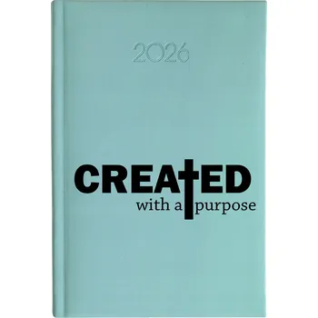 Kalendář Knižkový kalendář 2026 A5 FunnyCase modrý