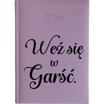 Kalendář Knižní kalendář 2026 A5 FunnyCase fialový