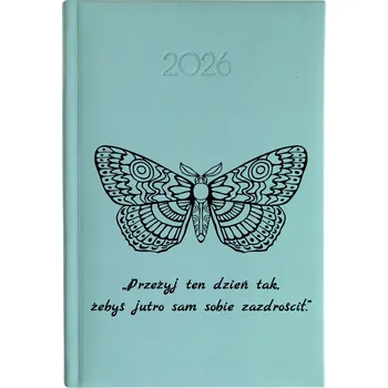 Kalendář Knižkový kalendář 2026 A5 FunnyCase modrý