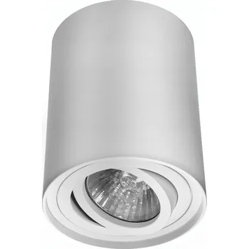 Bodové svítidlo Bílé zdobené bodové svítidlo na omítku pro žárovku GU10 LED, moderní, 10 cm