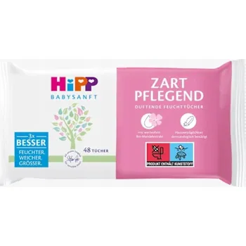 Hygienický ubrousek Vlhčené Ubrousky Hipp (5x48 ks ) 240 ks