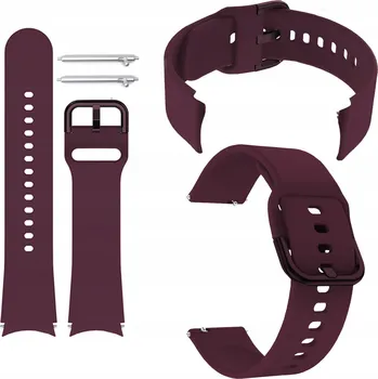 Řemínek na hodinky Řemínek ChronSmarta pro Garmin 20mm, červený