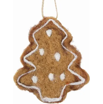 Vánoční dekorace Vánoční Koule Vánoční ozdoba perníček 02
