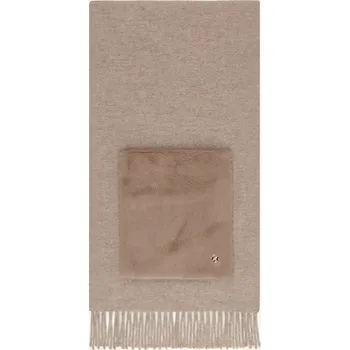 Boss Dámská Šála Grayce, černošedá, one size