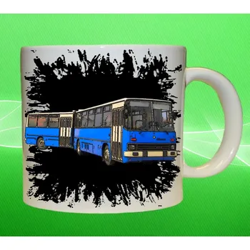 hrnek s autobusem IKARUS 280 černý 450 ml (hrneček s autobusem )