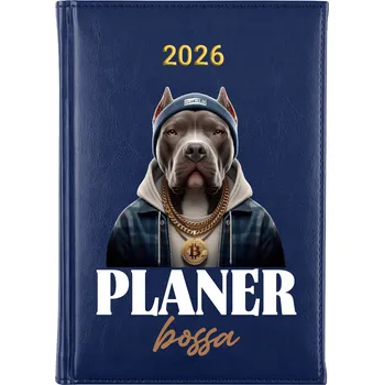 Diář Knižní kalendář 2026 A5 FunnyCase vícebarevný