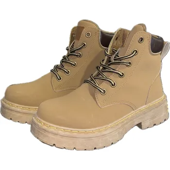 Pánská zimní obuv Zimní UNISEX béžové boty Varianta: 36 Nové