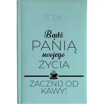 Kalendář Knižkový kalendář 2026 A5 FunnyCase modrý