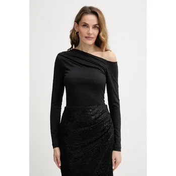 Tričko s dlouhým rukávem Guess ANITA W5BP08.K1492 černá 99X, vel. XS