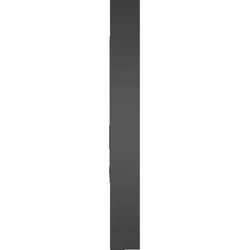 Nástěnné svítidlo Venkovní nástěnné svítidlo Italux černé, integrovaný LED zdroj 14 W