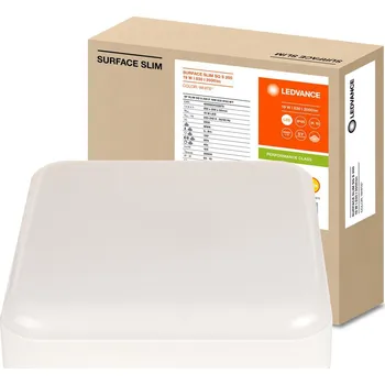 LED SENZOROVÁ STROPNÍ SVÍTIDLO 19W 3000K 2000lm IP65 ČTVEREC 200x55 LEDVANCE