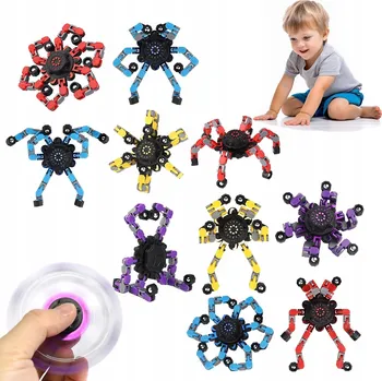 Gadget FIDGET SPINNER ROBOT HRAČKA ANTISTRESOVÁ SKLÁDAČKA DÁREK K MIKULÁŠI