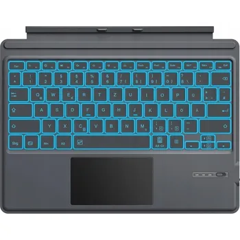 MoKo Bluetooth QWERTZ klávesnice s touchpadem pro Microsoft Surface Pro