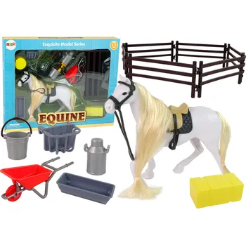 Figurka Figurka Koně Kůň na Česání Příslušenství Statek