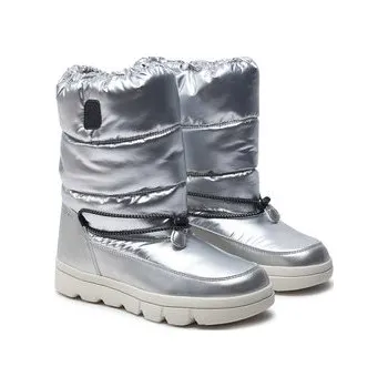 Dívčí sněhule Geox Sněhule J46HWB 0LVNF C1007 D Šedá 39