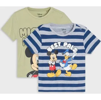 Dětská móda Sinsay - Sada 2 triček Mickey Mouse - olivová - 812AC-81X - 812AC-81X-80