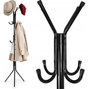 Věšák Stojací věšák kovový Gockowiak černý