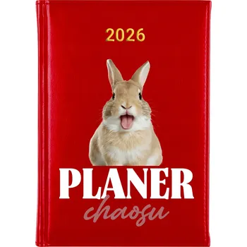 Diář Knižní kalendář 2026 A5 FunnyCase vícebarevný