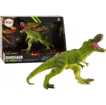 Figurka FIGURKA DINOSAURUS TYRANOSAURUS REX T-REX HRAČKA S POHYBLIVÝMI ČÁSTMI ZELENÝ