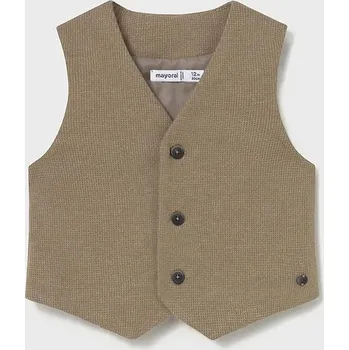 Chlapecká vesta Dětská vesta Mayoral 2349.3F.Baby.9BYA hnědá 82X, vel. 80