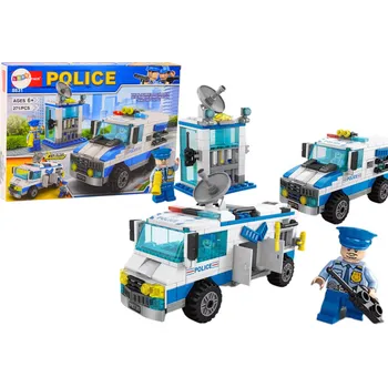 ostatní stavebnice Stavebnice Policejní auto Policejní budova 271 dílků