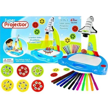 Projektor Projektor Promítačka Rakeťák pro Malování 36 Obrázků