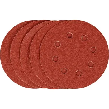 Brusný kotouč STANLEY STA32002 115mm K60 smirkový výsek suchý zip, 5ks