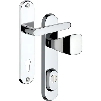 Dveřní kování RX1-40 EXCLUSIVE Nerez lesk – Rozteč: 90, Madlo: Madlo