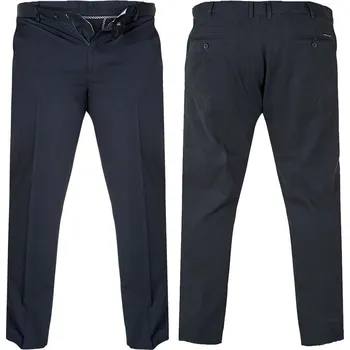 D555 kalhoty pánské BRUNO L:32 chino nadměrná velikost tmavě modrá 46