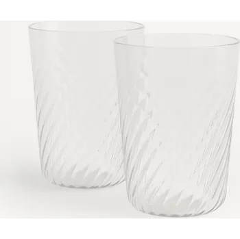 Sklenice Waterdrop Vlnité Skleničky 2 ks