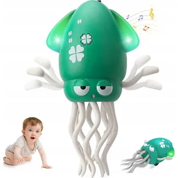 Tančící chobotnice + rybářský prut – interaktivní Hračka pro malé děti