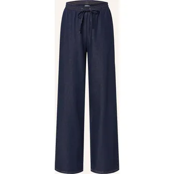 Dámské džíny Mrs & Hugs Dámské Džíny Se Širokými Nohavicemi, tmavě modrá, 42