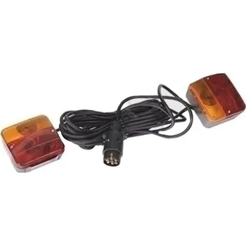 Nakládací rampa pro vozidlo Elektrokabeláž k vleku, sada se světly (LT1) 7pin / 7,5 + 2,5 m