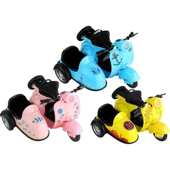 autíčko Modely motorek 3 barvy Jezdí Svítí Hraje 1:14