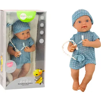 Panenka Panenka Miminko v Modrém Oblečku Čepička Dudlík Peřinka