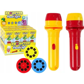 Projekční technika PROJEKTOR NA KRESLENÍ PRO DĚTI PROJEKTOR 3 VYMĚNITELNÉ DISKY DIAPOZITIVY