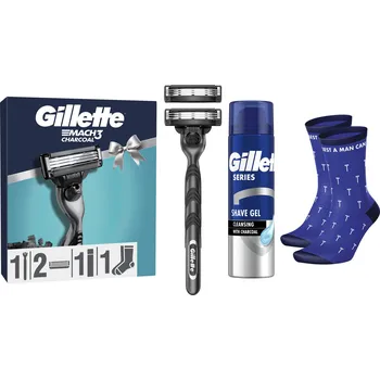 GILLETTE Mach3 Charcoal 200 ml