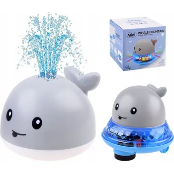 Svítící, jezdící a hrající velryba do vany ZA4413