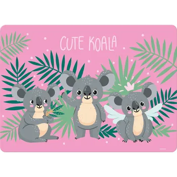 Obraz Laminovaná podložka na stůl KOALA MEDVÍDCI, plastová ochranná