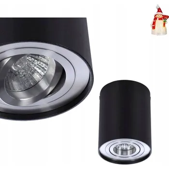 Nástěnné svítidlo Bodové kulatý svítidlo AZzardo černé